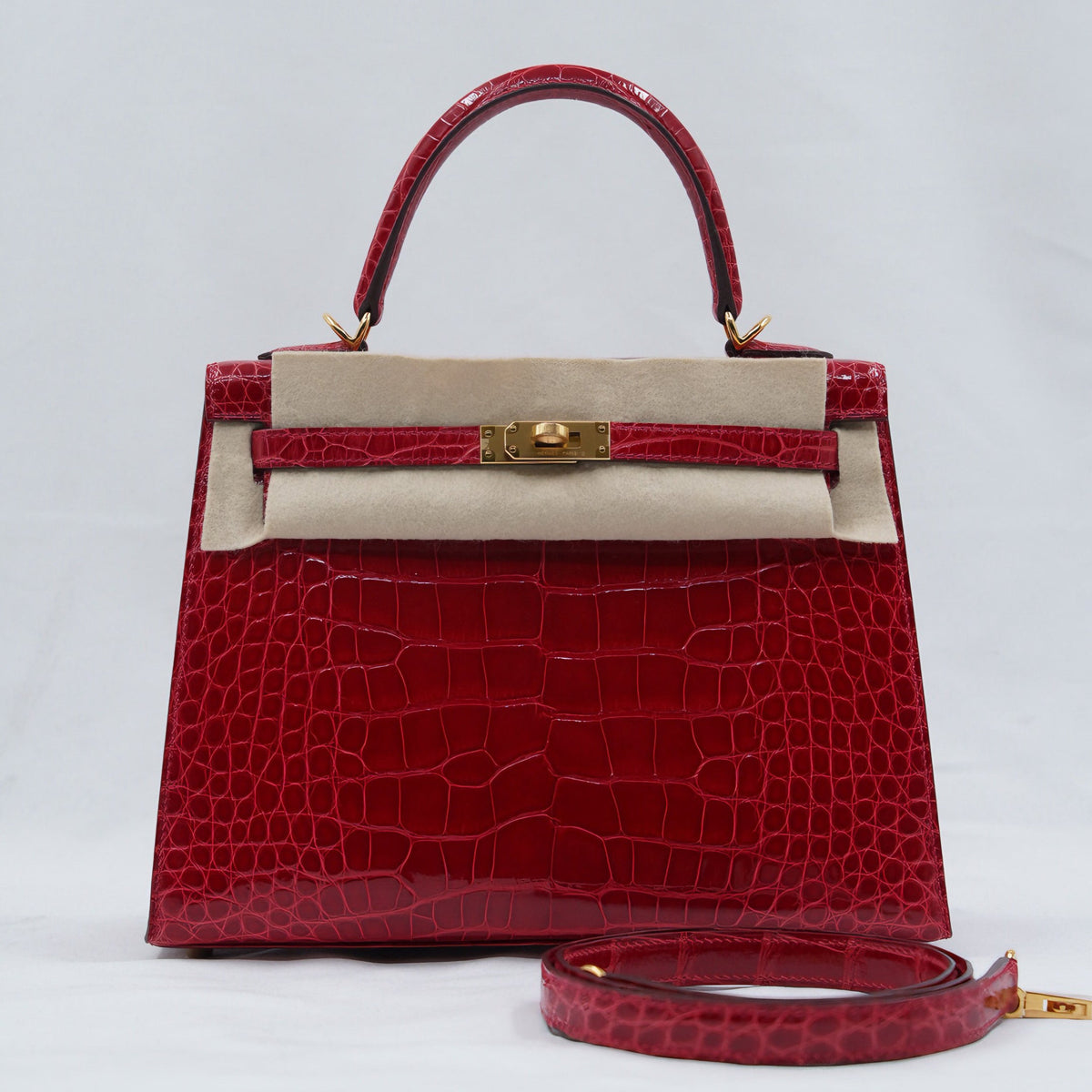 Kelly25 Braise/Shiny Alligator/GHW