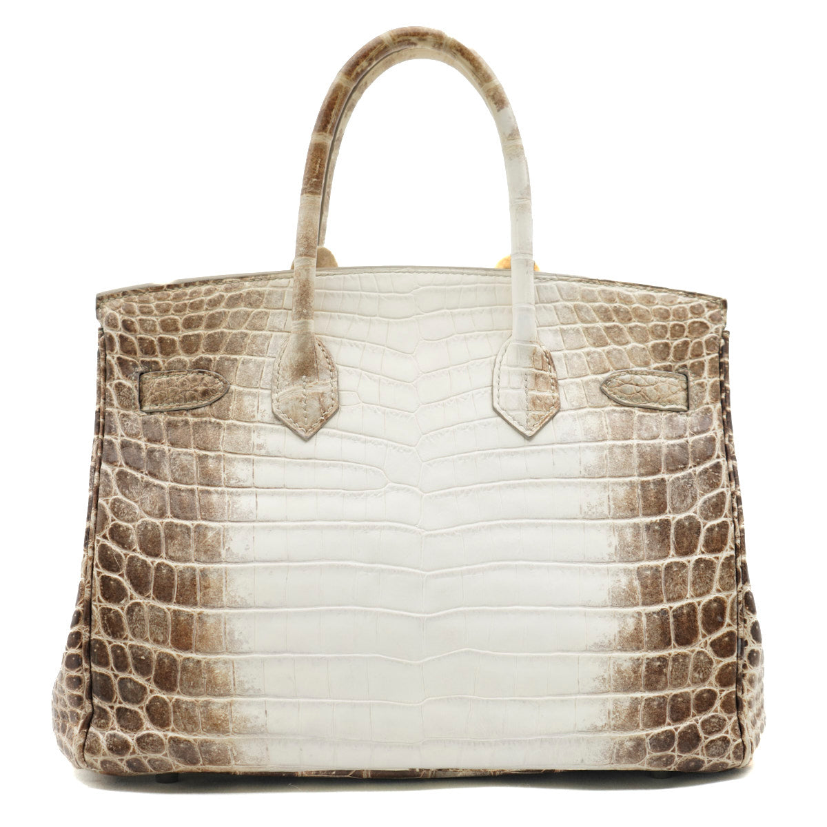 Hermès Birkin30 Himalaya Niloticus Crocodile/ with Diamonds Hardware