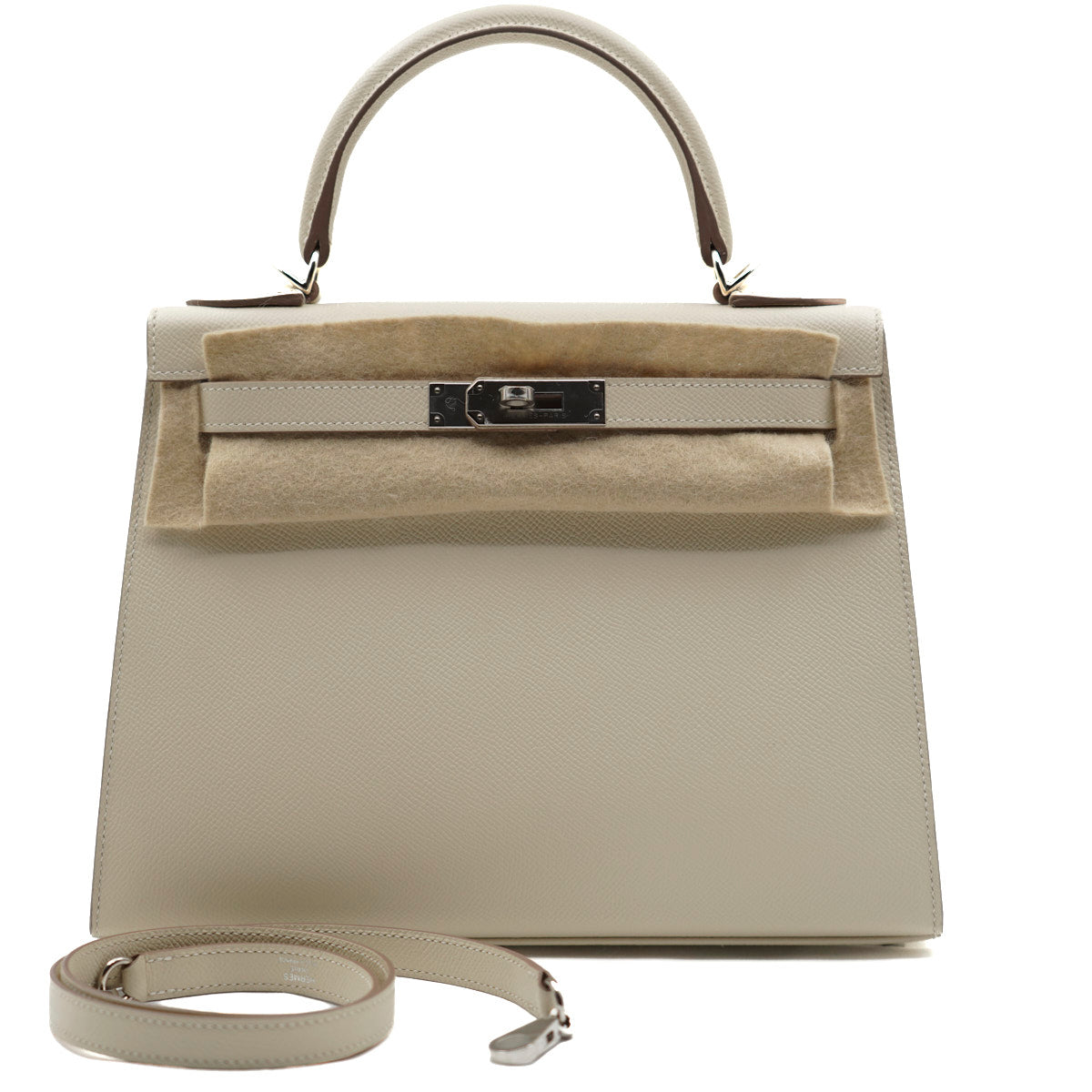Hermès Kelly25 Craie/Epsom/PHW W-stamp 2024