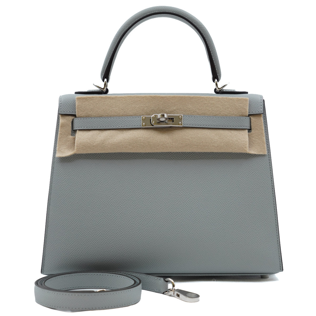 Hermès Kelly25 Bleu Glacier/ Epsom/PHW K-stamp 2025