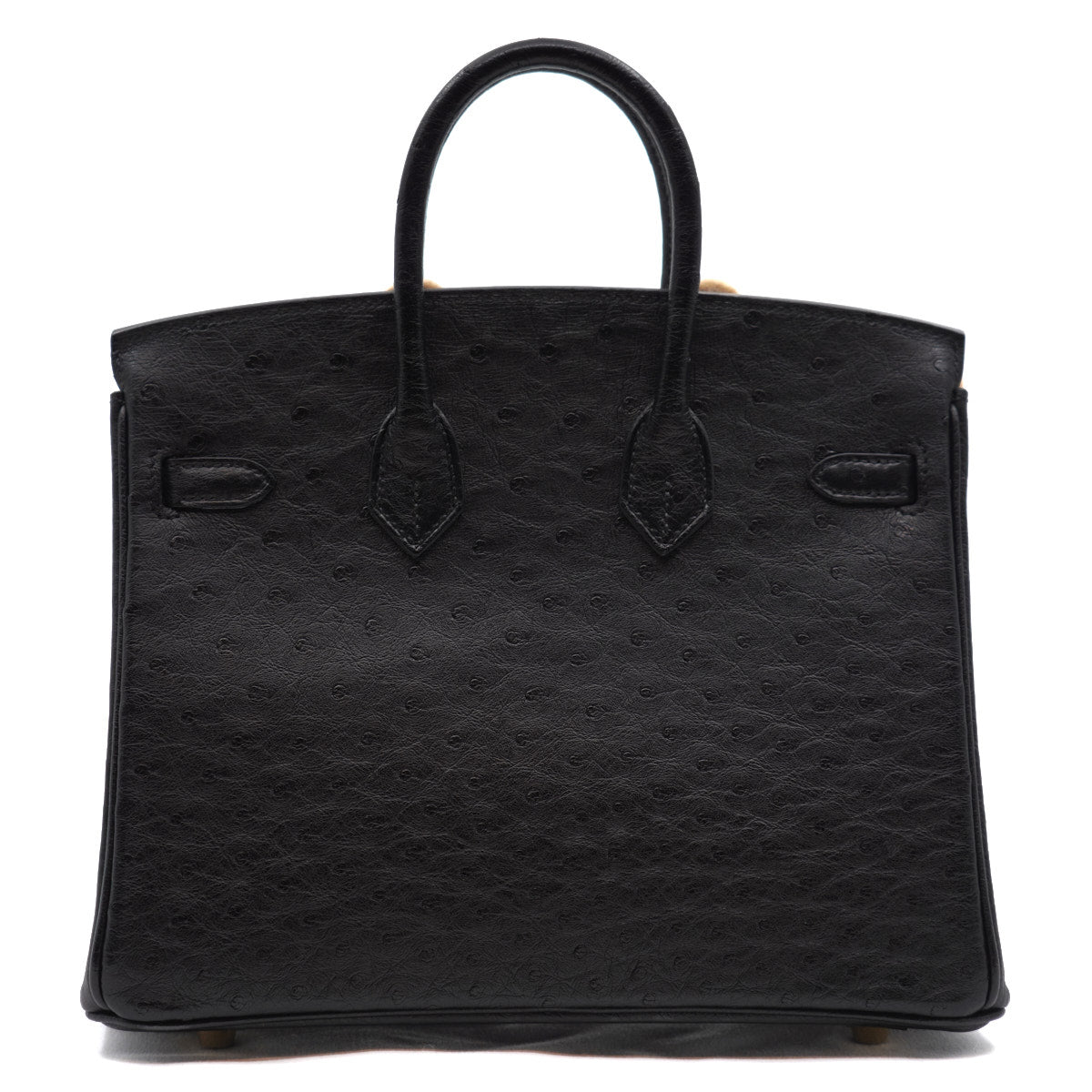 Hermès Birkin25 Black/Ostrich/GHW Z-stamp 2022