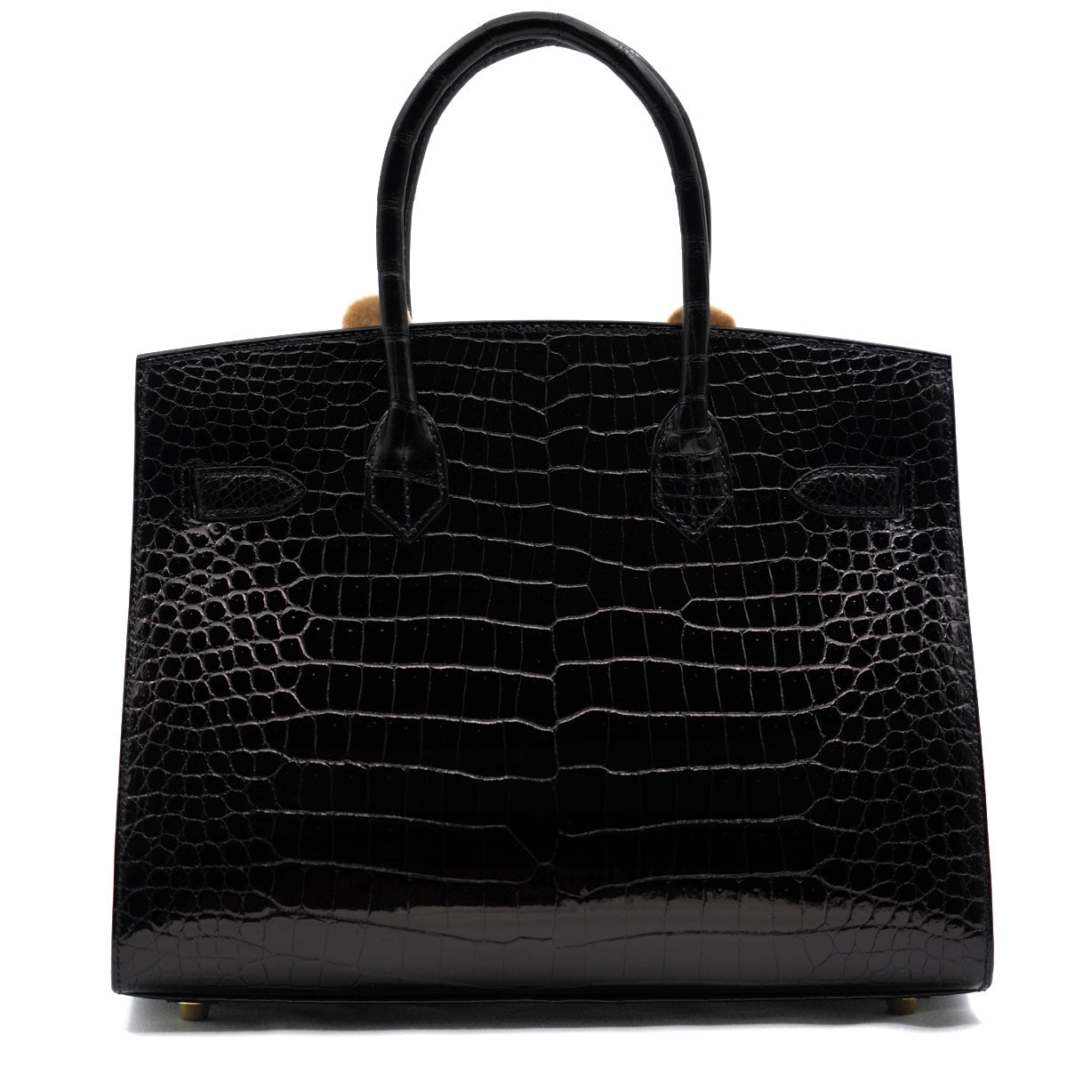 Hermès Birkin30 Shiny Croco/ Black/ GHW