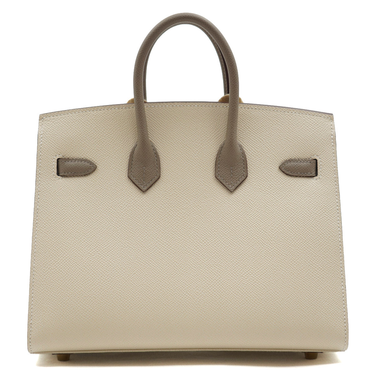 Hermès Birkin25 Two tone/Craie/Etoupe/Epsom/BGHW