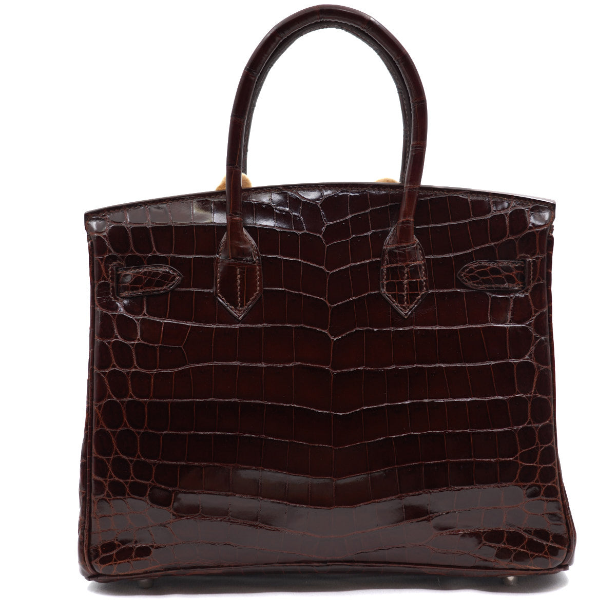 Hermès Birkin30 Bourgogne/Shiny Crocodile/PHW N-stamp 2010