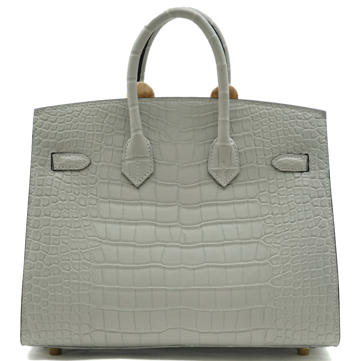 Hermès Birkin25 Gris Neve/Alligator/GHW