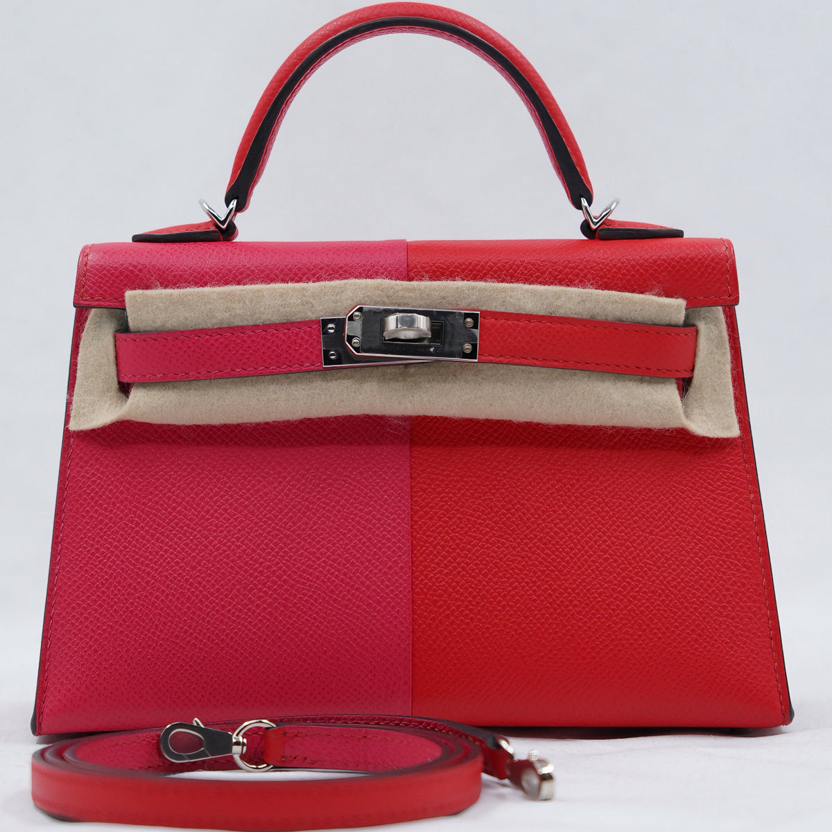 Mk20 Casaque Rose Extreme, Rough Coer,zanzibar Epsom/PHW Z-stamp 2023