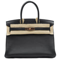Hermès Birkin30 Black/Togo/RGHW Y-stamp 2020