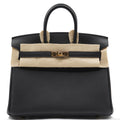 Hermès Birkin25 Black/Togo/PBHW K-stamp 2025