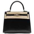 Hermès Kelly25 Black/Box/PHW K-stamp 2025