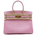 Hermès Birkin30 5P Pink Bubblegum/Matte Crocodile/GHW Y-stamp 2021