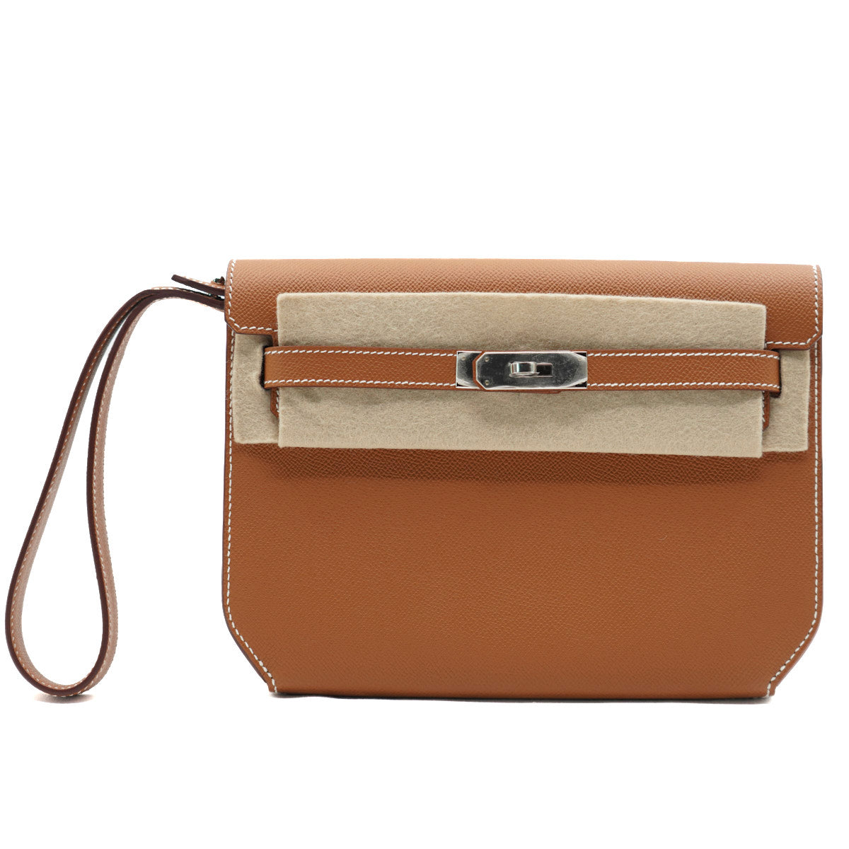 Hermès Kelly Dépêches Gold/Epsom/PHW W-stamp 2025