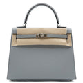 Hermès Kelly25 Gris Pantin/Epsom/PHW K-stamp 2025