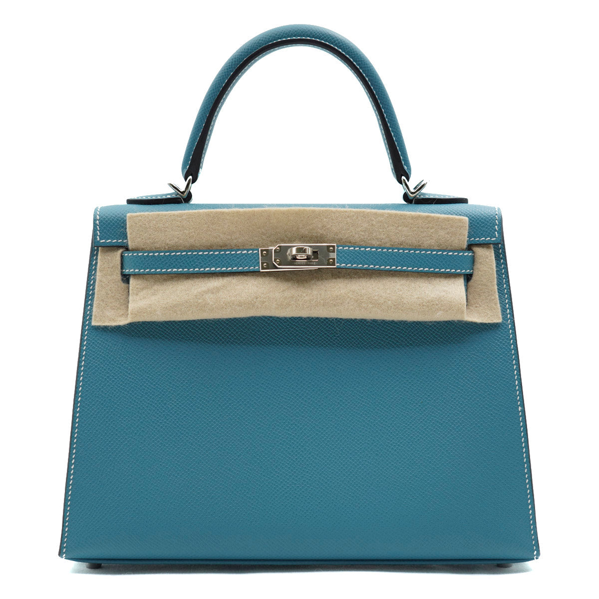 Hermès Kelly25 Bleu Jean/Epsom/PHW B-stamp 2024