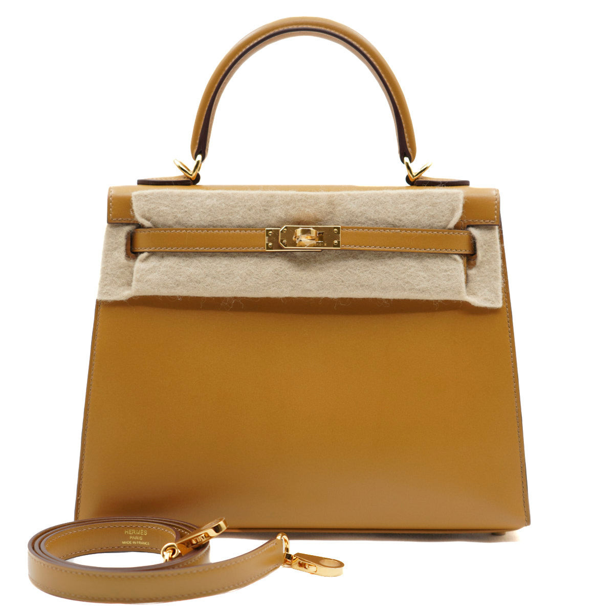 Hermès Kelly25 Poussierre/Veau Tadelakt/GHW B-stamp 2024