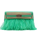 Hermès Kelly Elan/ Vert Comics/ Chevre Chamkila/ Palladuim Hardware B-stamp 2023