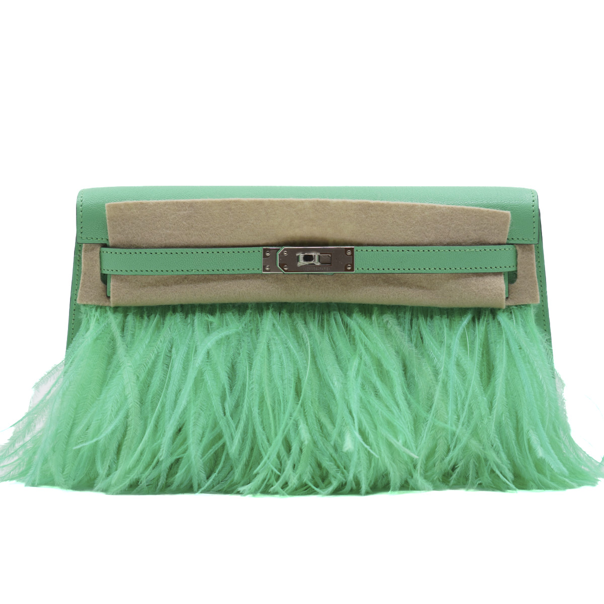 Hermès Kelly Elan/ Vert Comics/ Chevre Chamkila/ Palladuim Hardware