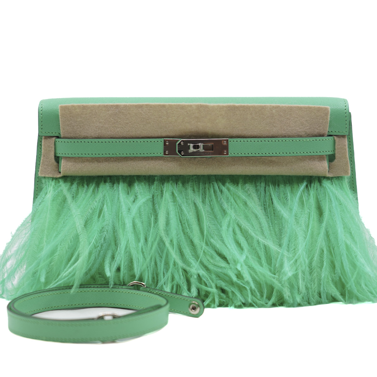 Hermès Kelly Elan/ Vert Comics/ Chevre Chamkila/ Palladuim Hardware B-stamp 2023