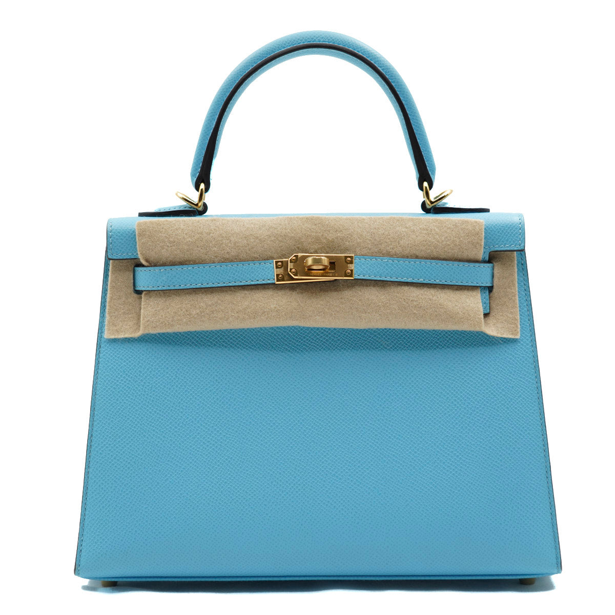 Hermès Kelly25 7N Bleu Celeste/Epsom/GHW B-stamp 2023