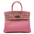 Hermès Birkin30 Rose Confetti/Retourne Sellier/ PHW Z-stamp 2022