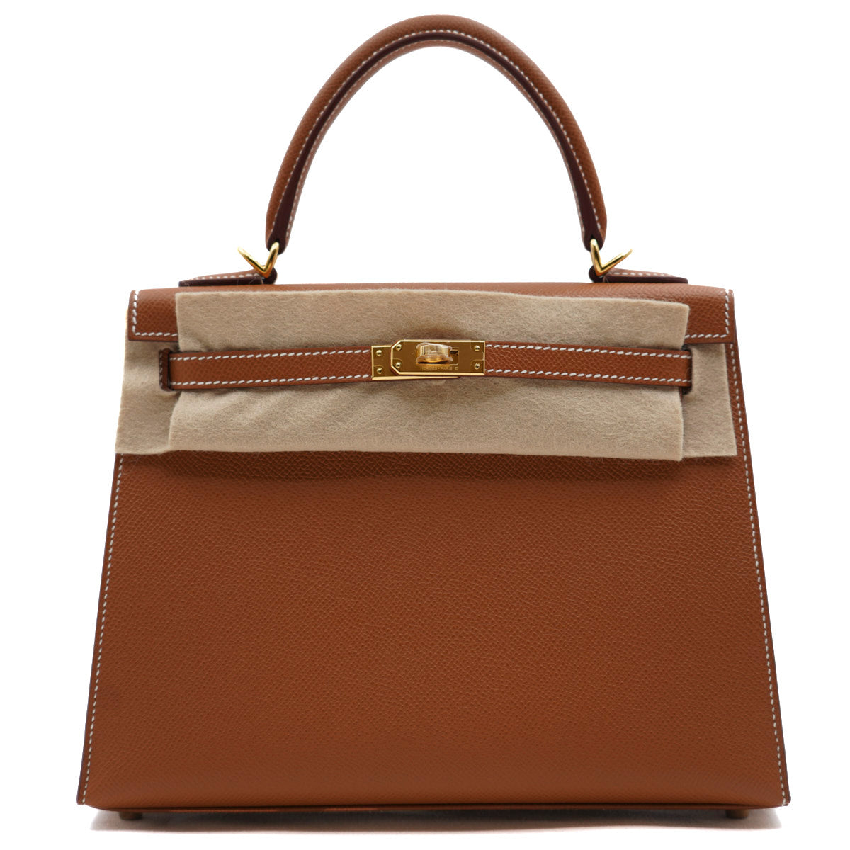 Hermès Kelly25 Gold/ Epsom/ Gold Hardware