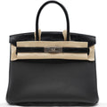 Hermès Birkin30 Black/ Togo Touch of Alligator/PHW W-stamp 2024