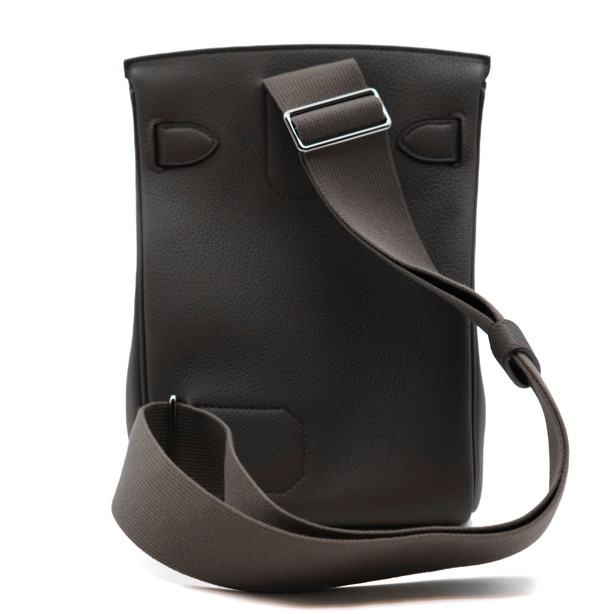 Hermès Hac a Dos Gris Etain/ Togo/ PHW