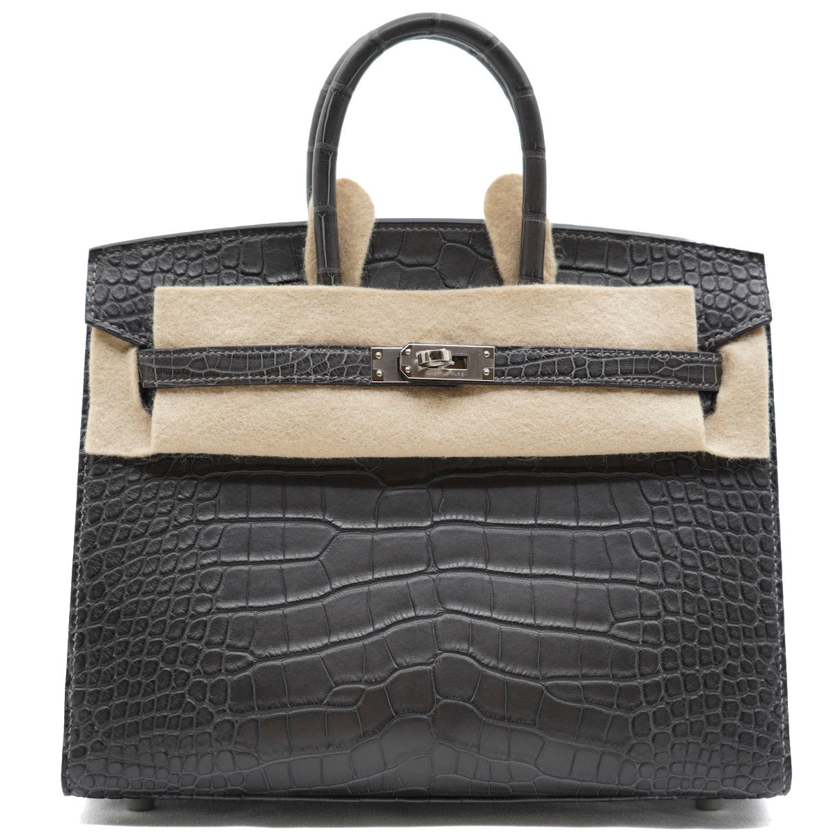 Hermès Birkin25 Graphite/Matte Alligator/PHW