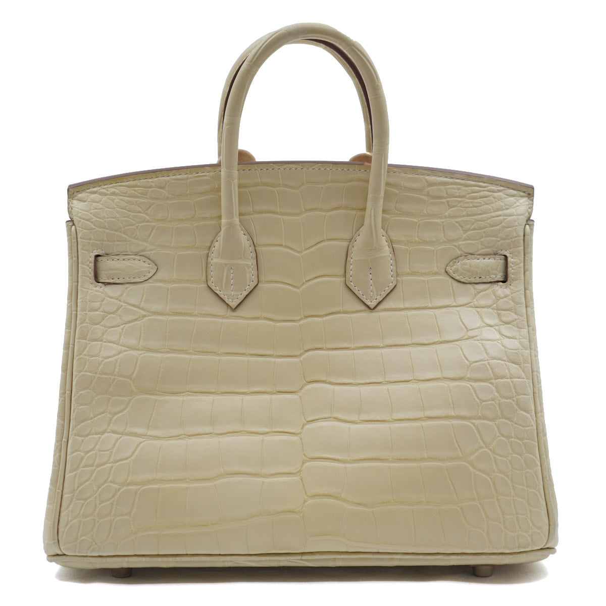 Hermès Birkin25 Vanilla/Matte Alligator/PHW