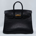 Bk25 Black/Ostrich/GHW B-Stamp 2023
