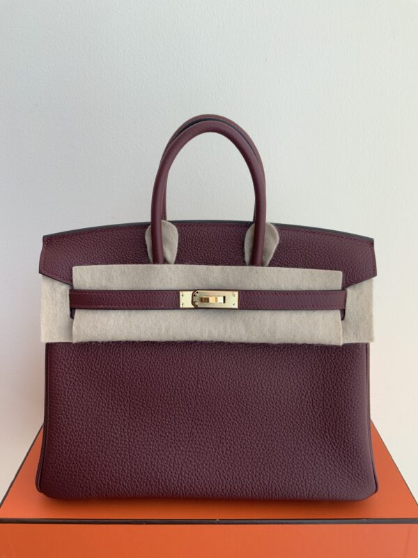 Hermes Birkin Rouge H/Togo/Gold Hardware