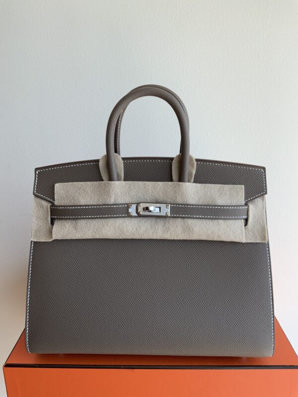 Birkin 25 Black/Epsom/Palladuim Hardware