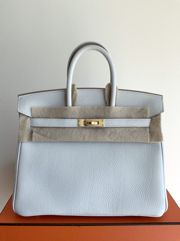 Birkin 25 Gris Pale/Togo/Gold Hardware